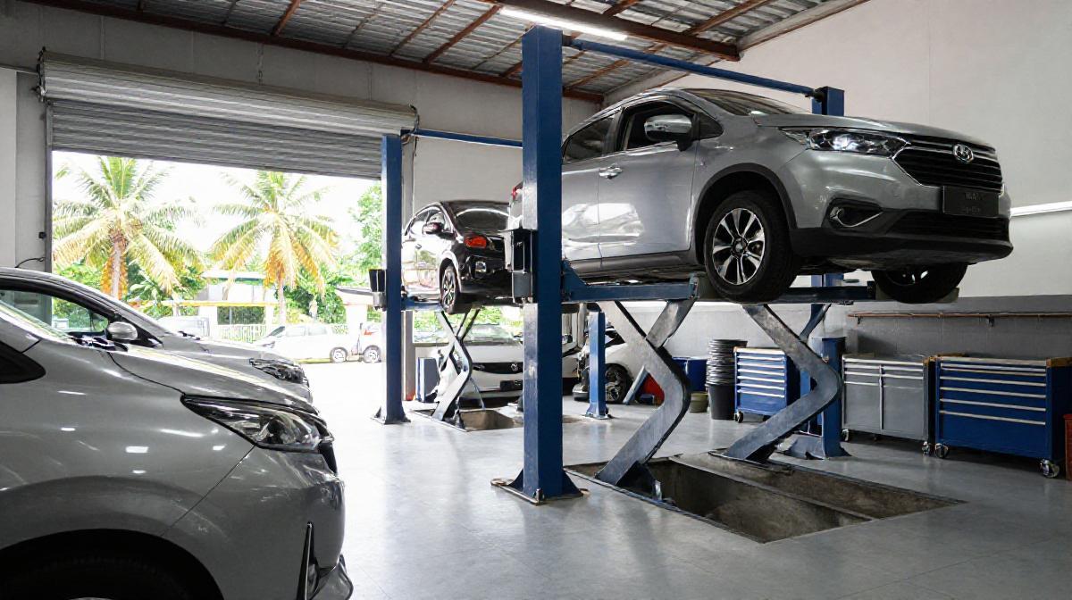 Nanling Auto Sales & Service (Malaysia) Sdn Bhd workshop